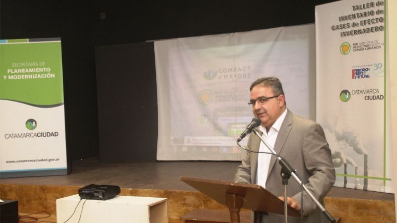 Jalil abrió el taller de "Cambio climático e inventario de gases de efecto invernadero"