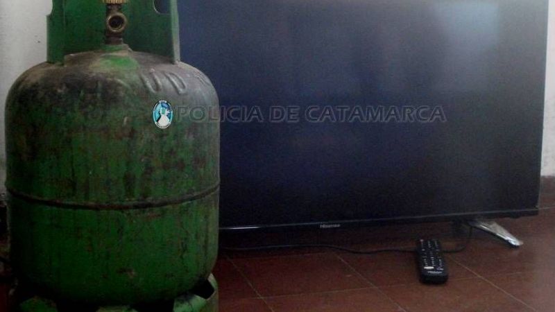 Recuperan elementos robados y aprehenden a un joven