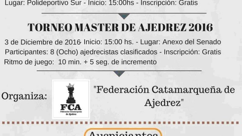 Torneo  Mayor de ajedrez
