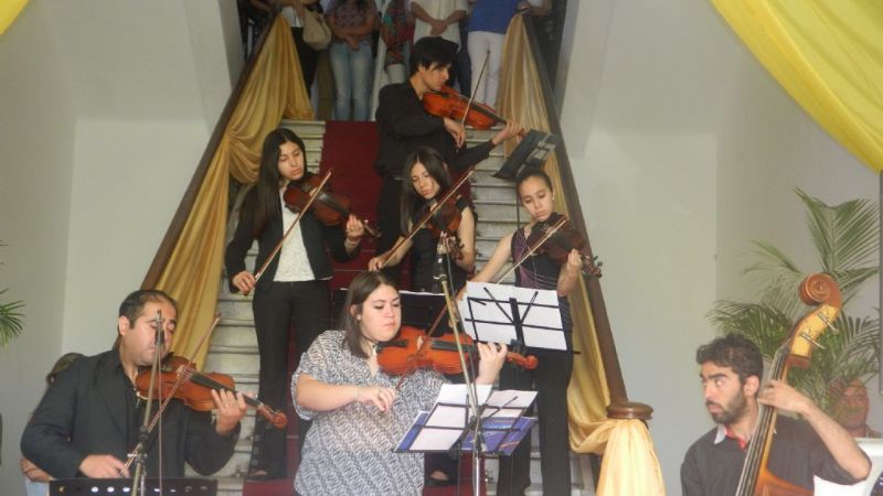 Solemne recibimiento a la Virgen del Valle en Casa de Gobierno