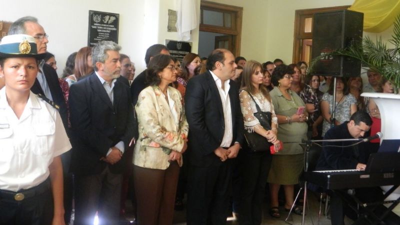 Solemne recibimiento a la Virgen del Valle en Casa de Gobierno