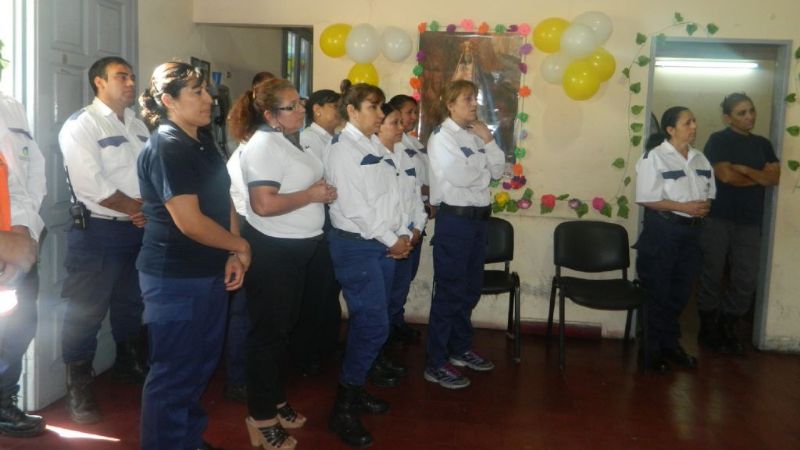 Solemne recibimiento a la Virgen del Valle en Casa de Gobierno