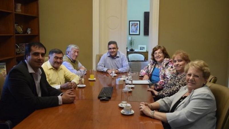Jalil se reunió con autoridades de la Comisión de la Mutual “Fray M. Esquiú”