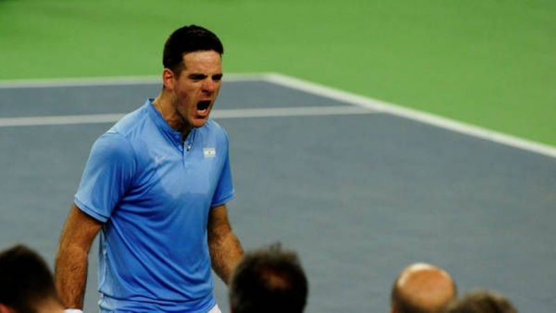 Apareció Del Potro y la final entre Argentina y Croacia está igualada