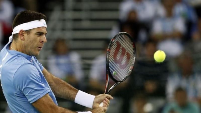 Apareció Del Potro y la final entre Argentina y Croacia está igualada