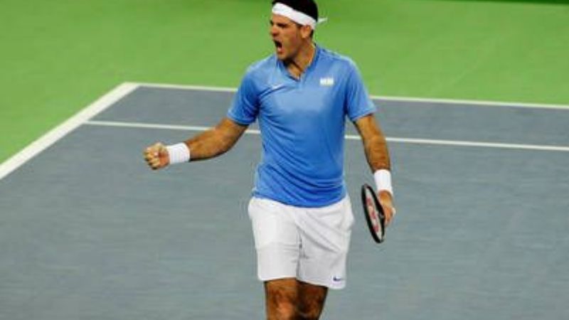 Apareció Del Potro y la final entre Argentina y Croacia está igualada