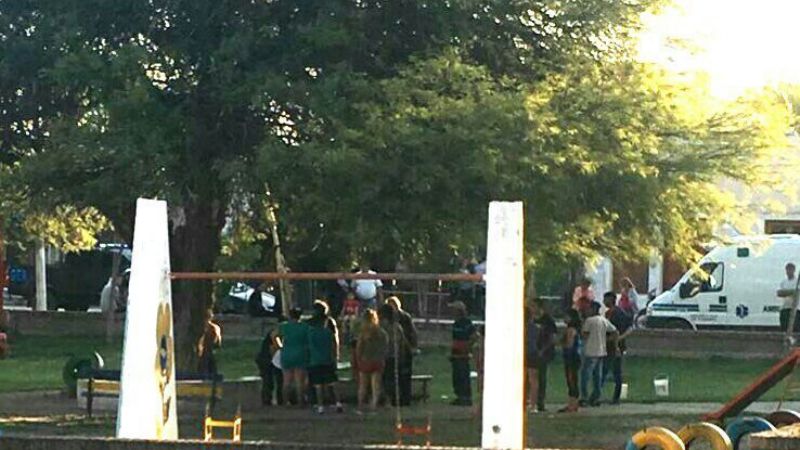 Se fracturó la nariz en choque de motos