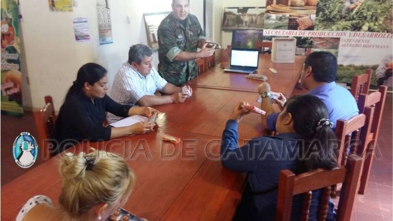 Capacitación sobre uso, estado y medidas de seguridad de pirotecnia