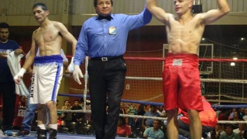Báez regresó con nocaut en la exitosa vuelta del boxeo a Belén