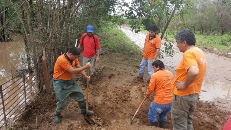 Desarrollo Social asiste a las familias afectadas por las lluvias