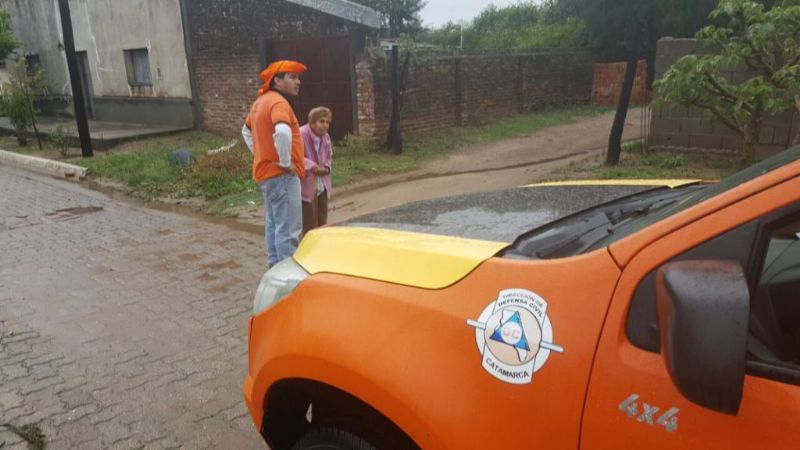 Desarrollo Social asiste a las familias afectadas por las lluvias