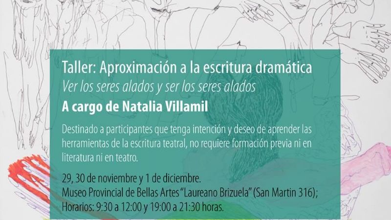 Inicia taller de escritura dramática