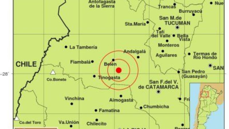 Temblor en el Oeste