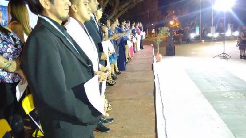 Acto de Colación en el IES Santa Rosa