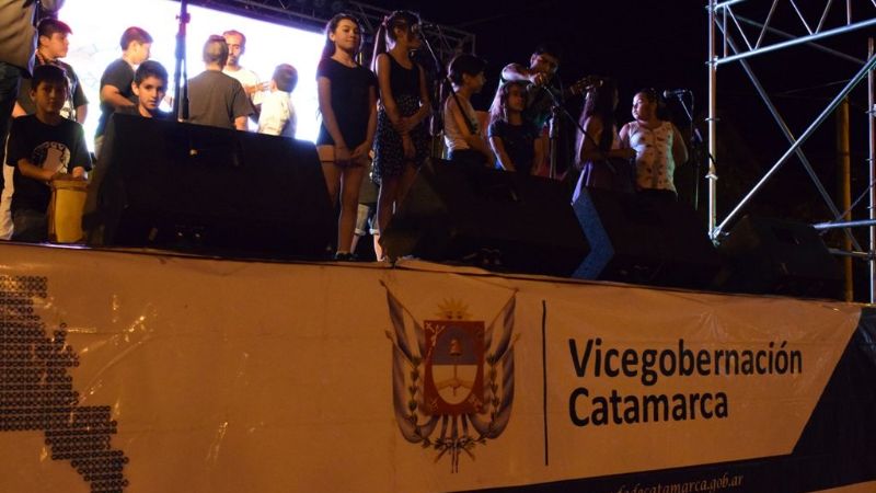 Grabando Sueños despidió el año en Andalgalá