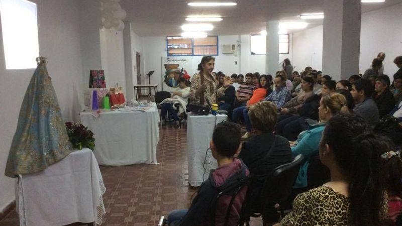 Encuentro de mujeres embarazadas