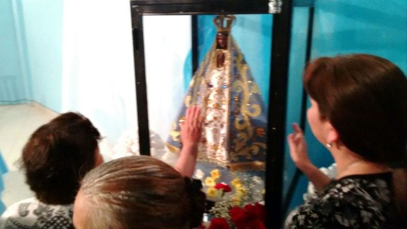 Comenzó la Novena de la Virgen del Valle en Recreo