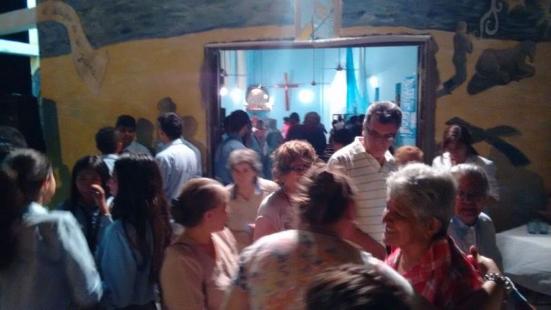 Comenzó la Novena de la Virgen del Valle en Recreo