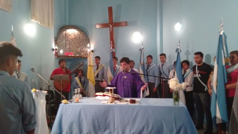 Comenzó la Novena de la Virgen del Valle en Recreo