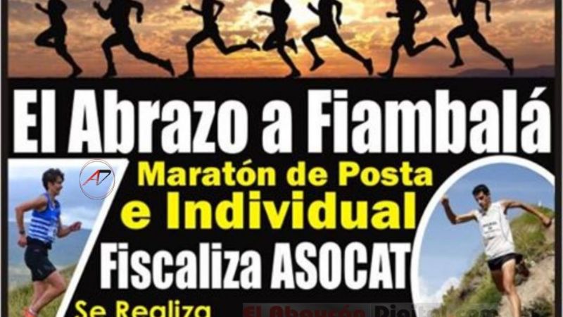 Maratón abrazo a Fiambalá