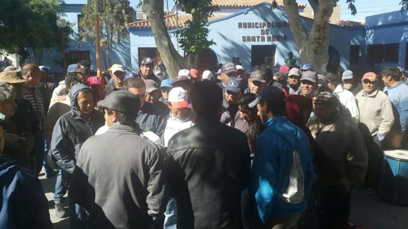 ATE Santa María no quiere bono de fin de año y solicita un aumento de 2 mil pesos