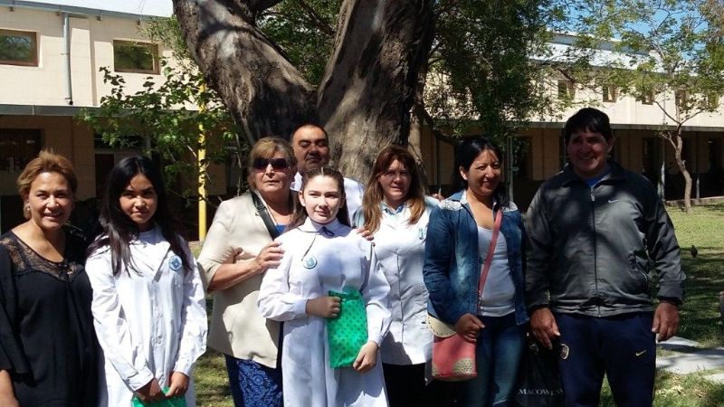 Alumnos catamarqueños presentes en el Parlamento Nacional Infantil