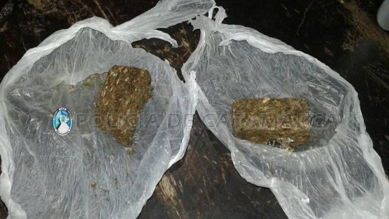 Secuestran droga en distintos procedimientos en Capayán