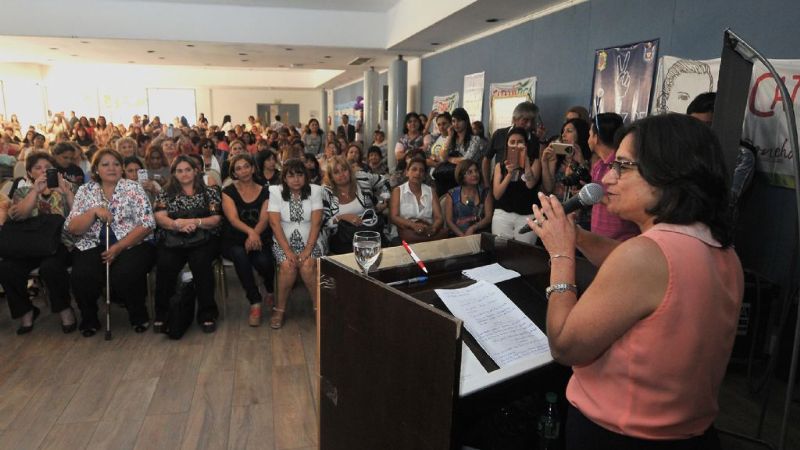 “Sentamos el pensamiento del peronismo en la mirada de la mujer”