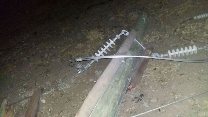 Sabotean línea de EC SAPEM