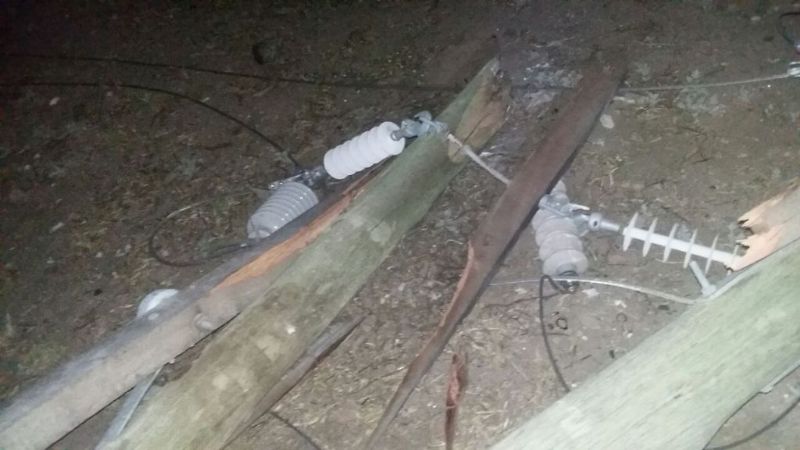 Sabotean línea de EC SAPEM