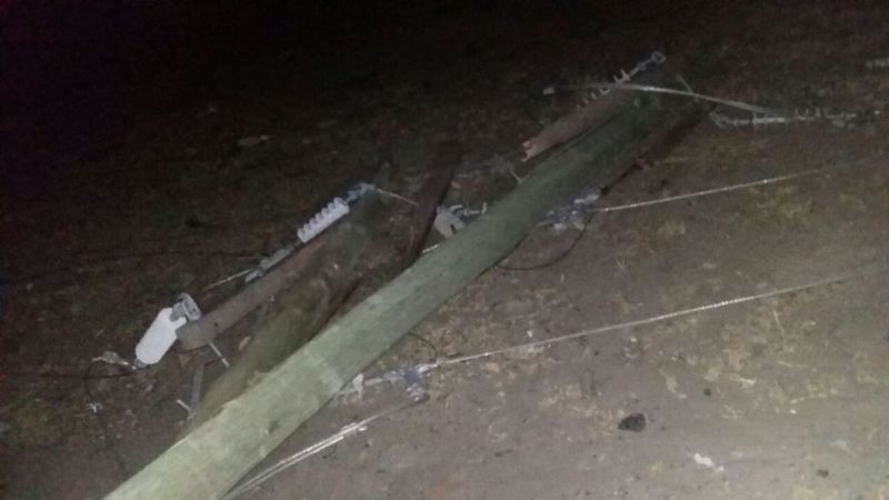 Sabotean línea de EC SAPEM