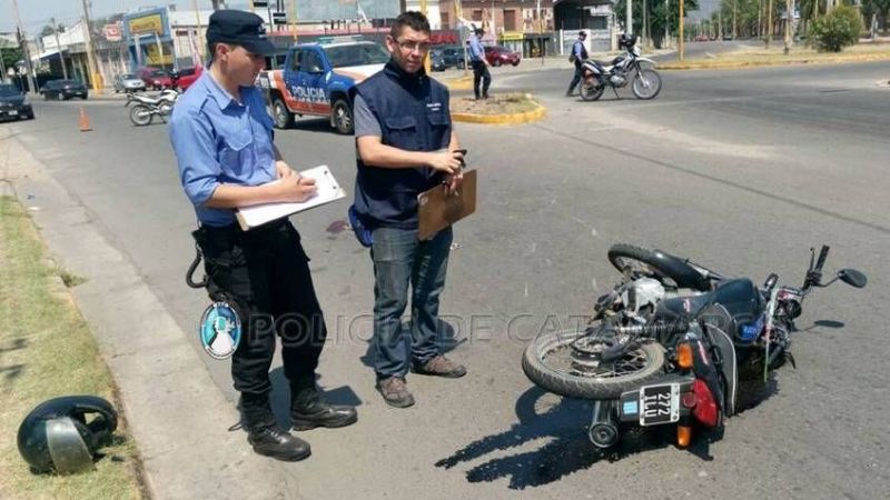 Tres mujeres heridas tras derrapar en una moto