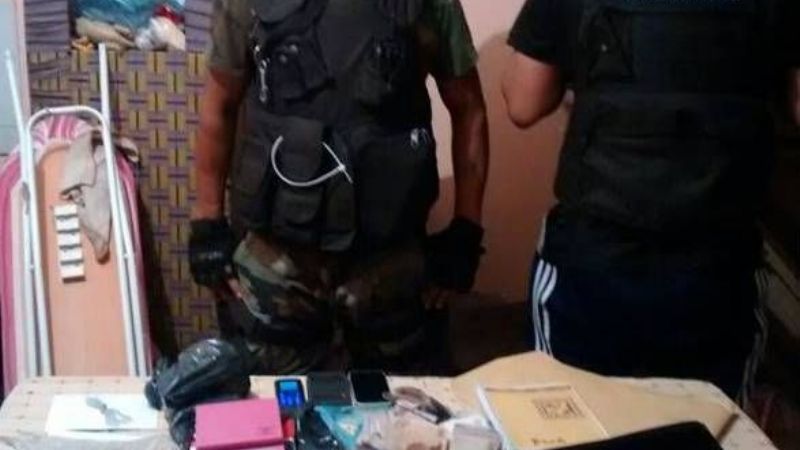 Golpe a la droga en el sur de la Capital