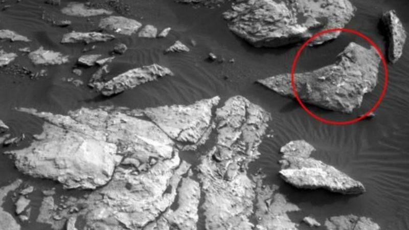 Descubren un cadáver en la superficie de Marte
