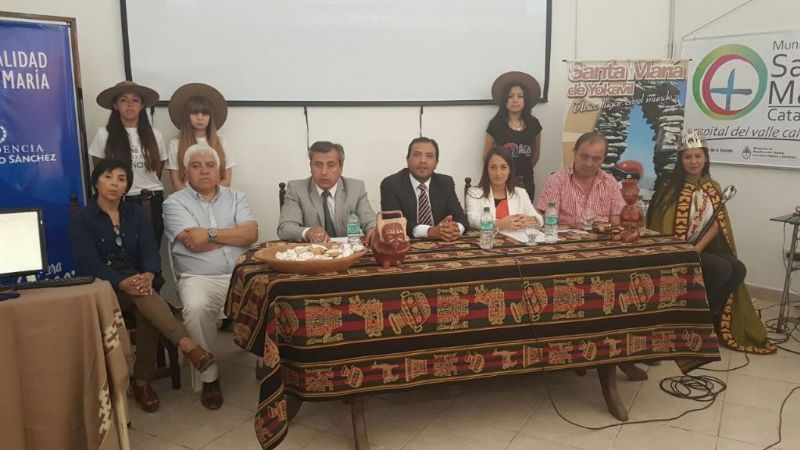 Se presentó la XXXIX edición de la Fiesta Nacional Santa María Reina del Yokavil