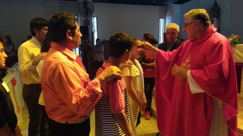 Confirmación de chicos del Señor del Milagro y de la Virgen de la Dulce Espera