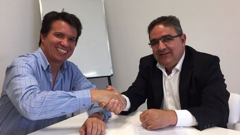 Jalil firmó un acuerdo con EDUC.AR