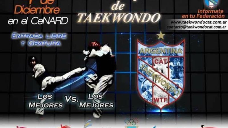 Andalgalense Genovese en la máxima cita del taekwondo olímpico