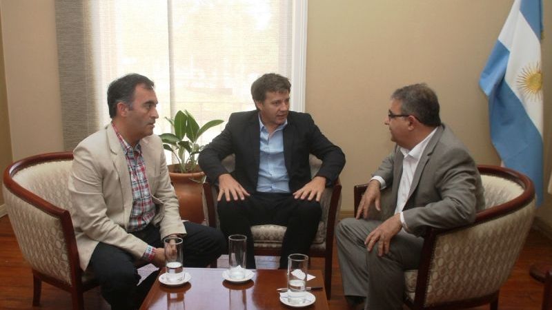 El subsecretario de Interior de la Nación visitó al intendente Jalil