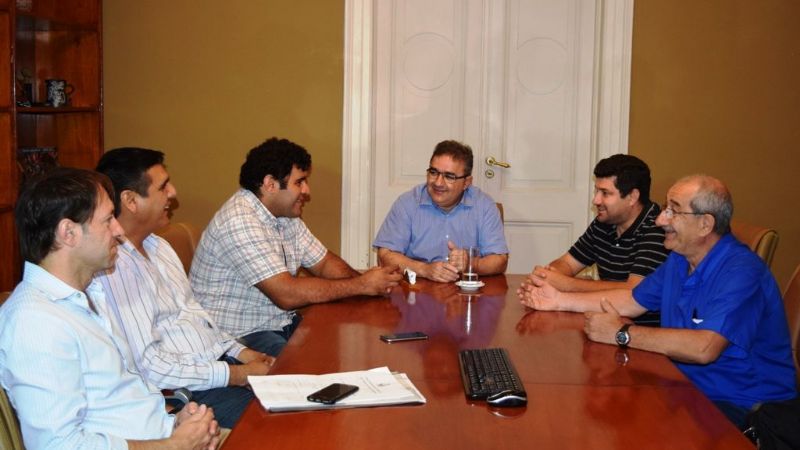 Jalil con el Círculo de Periodistas Deportivos de Catamarca