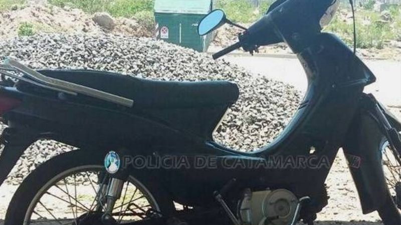 Recuperan una moto y elementos robados