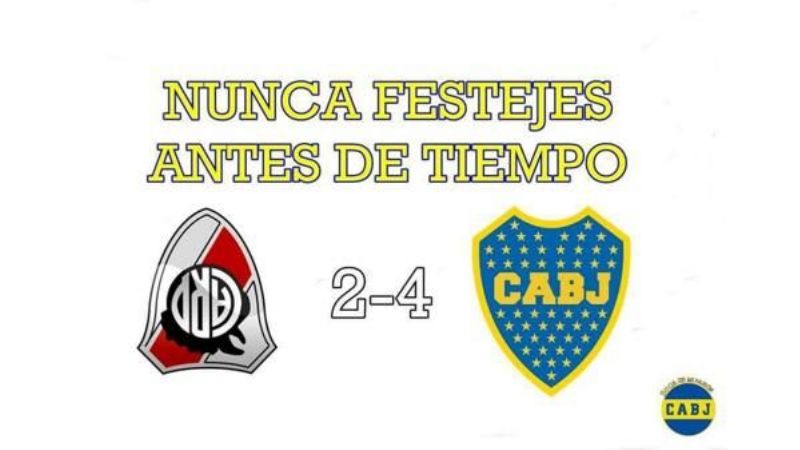 Las cargadas de Boca por el 4-2 a River en el Monumental