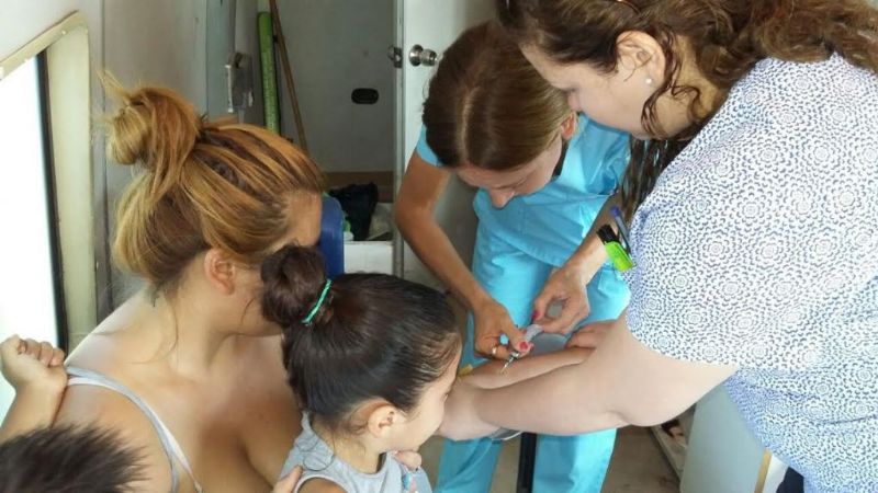 Brindaron cerca de 400 atenciones médicas en el sur de la ciudad