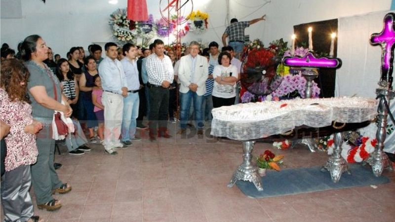 Una multitud recibió los restos de "Coco" Quintar en Fiambalá