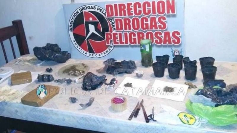 Secuestran droga en el norte de la Capital