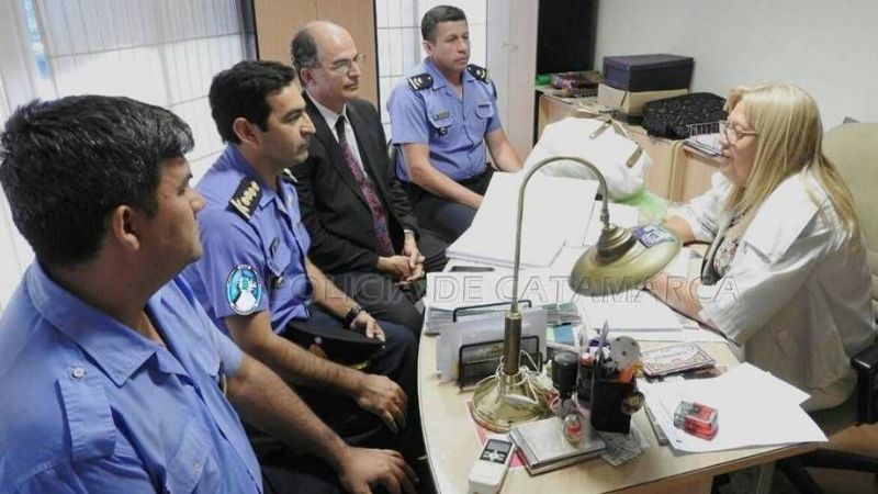 Autoridades de Seguridad fueron recibidas por la fiscal general