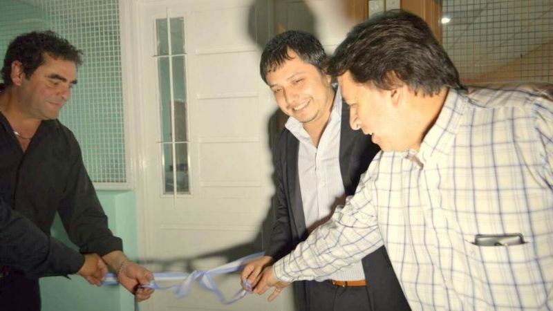 Nóblega inauguró un SUM en el distrito de Santa Rosa