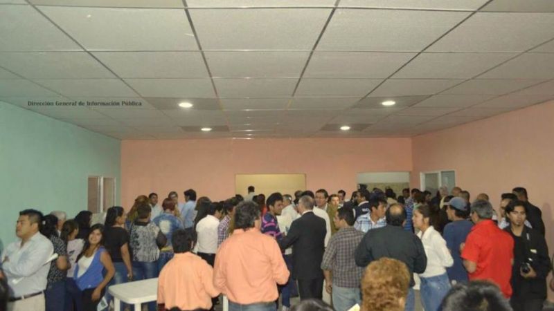 Nóblega inauguró un SUM en el distrito de Santa Rosa