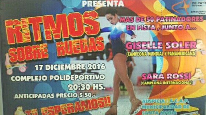 Un cierre de lujo para la Escuela de Patín de Santa María