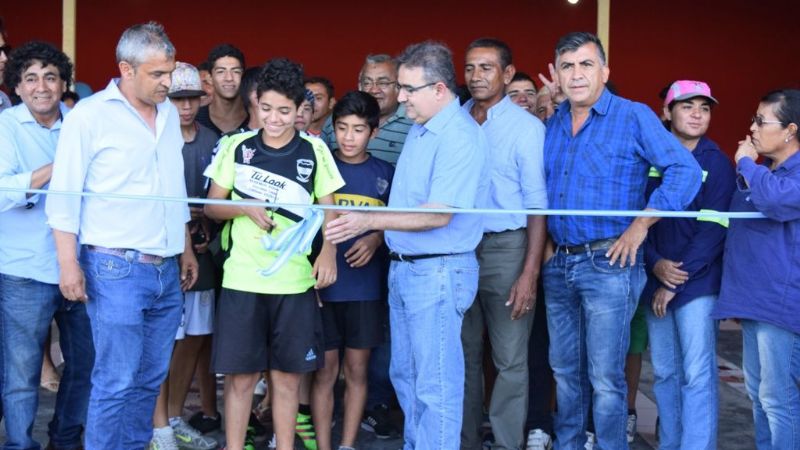 Se inauguró obras en la sede del Club Atlético Independiente